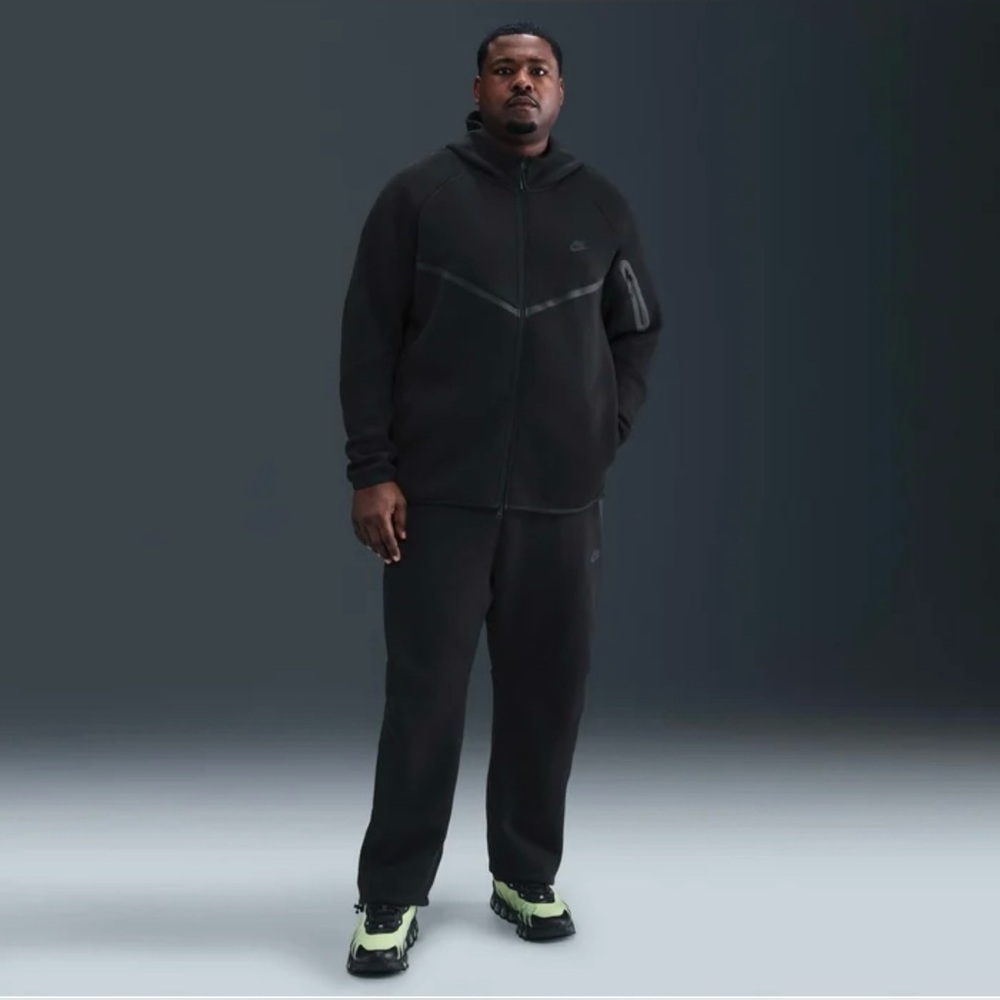Nike Tech Black Fleece Windrunner Performance Jacket